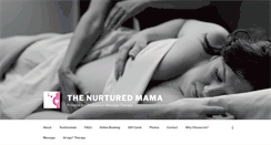 Desktop Screenshot of nurturedmama.com